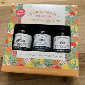 Nature Love Citrus 🍊 Grove essential oil trio